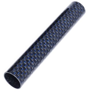 MSK Carbon Spacer Farbig lang Blau