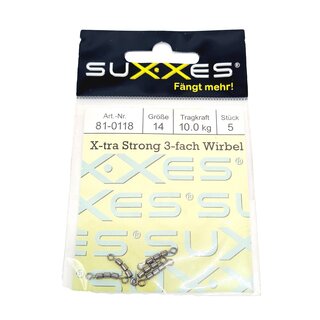 X-tra Strong 3-Fach Wirbel Gre 14 / 10Kg